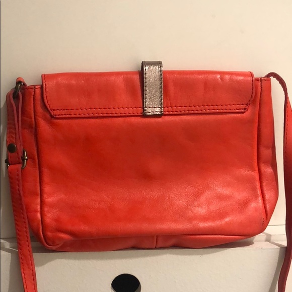 Crazy Lou Orange and metallic purse - Picture 5 of 7